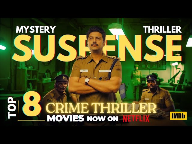 Top 8 Best Suspense Thriller Movies in Hindi Dubbed 2024 I Best Crime Thriller Movies I