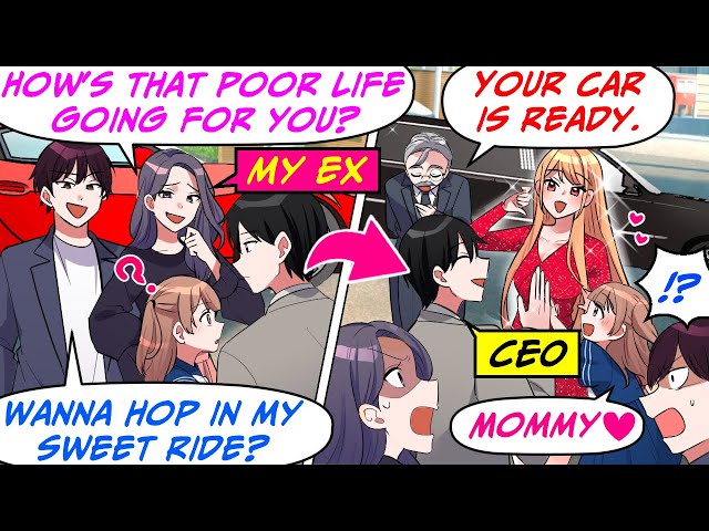 I Saw My Cheating Ex-Wife Who Left Our Daughter! She Dissed Me with Her New BF…[RomCom Manga Dub]