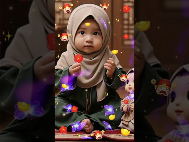 Pahla Kalma Tayyab | Powerful Duas and Blessings #baby #islamicnaat#cutebaby