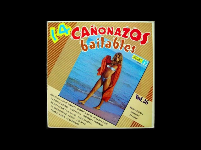 14 Cañonazos Bailables Volumen 26 LP Completo Discos Fuentes 1986