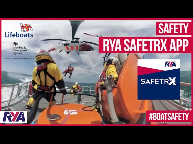 360° VR HELICOPTER RESCUE - RNLI MCA - RYA Safetrx - Get onboard for a full experience!