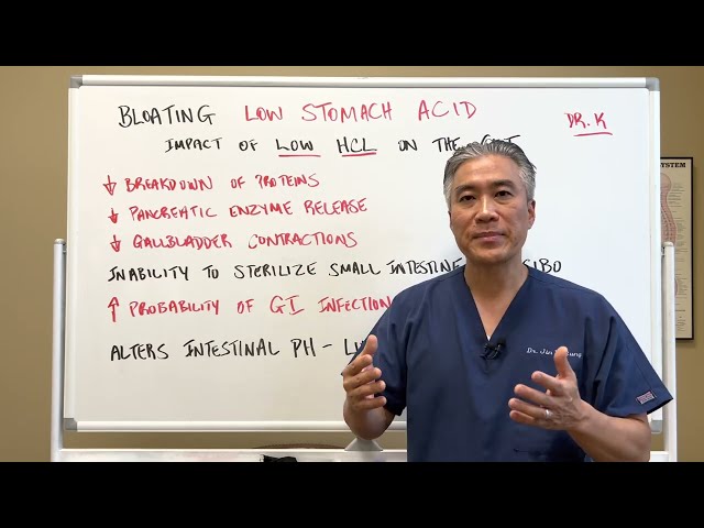 Stomach BLOATING🤢🤢---Low Stomach Acid