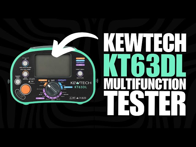 Kewtech KT63DL Budget Multifunction Tester That's SHOCKINGLY Good!