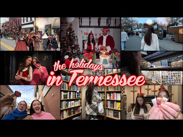 a cozy Holiday-filled weekend in Tennessee! Madi’s birthday, Frankin’s Dickens of a Christmas + more