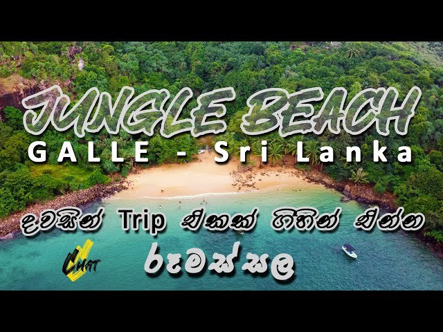 දවසින් Trip එකක් යන්න නියම Spot එකක් | Jungle Beach Galle Sri Lanka |