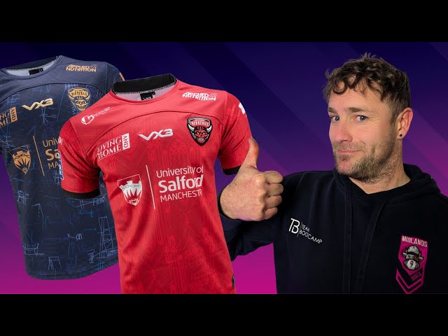 Salford Red Devils 2025 Super League Shirt Review