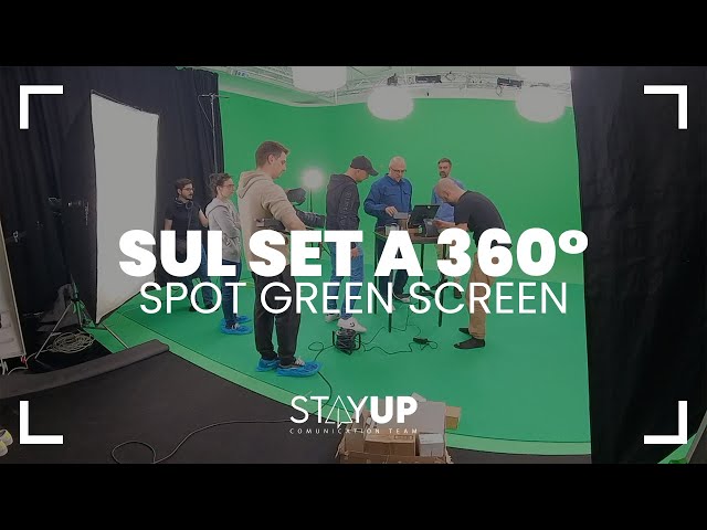 Sul set a 360° - Spot green screen