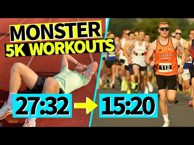 4 MONSTER SPEED sessions to SMASH your 5K PB!