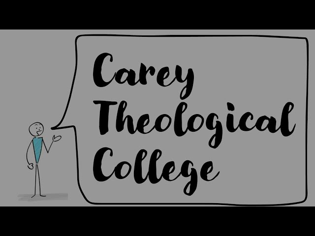 Carey Theological College Promo - 8 free foundational courses for all new students!