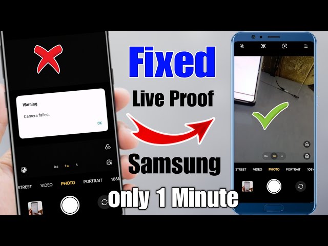 how to fix camera failed in samsung | warning camera failed samsung a13 | samsung camera failed