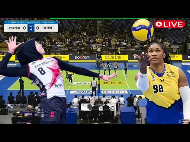 🔴LIVE SCORE RED SPARKS VS HYUNDAI | LIGA VOLI KOREA | Volleyball League Women | DUEL Mega Vs Moma