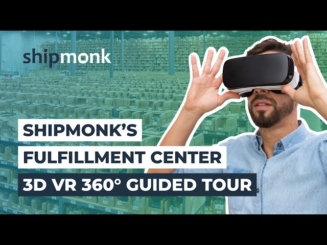 ShipMonk Fulfillment Center Guided Tour (3D 360° VR Video)