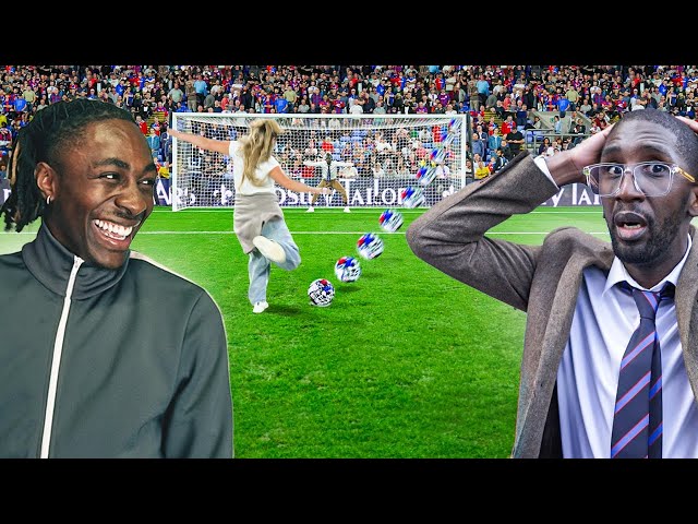 Bambino Becky HUMILIATES Specs Gonzalez in Premier League penalty shootout 😭 | SCENES