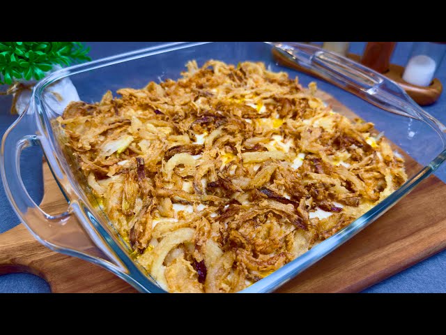 Classic Green Bean Casserole Recipe | Easy & Delicious Holiday Side Dish