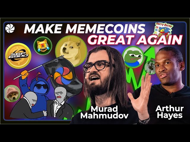 Memecoins, Macro, And AI with Crypto Billionaire Arthur Hayes & Murad Mahmudov