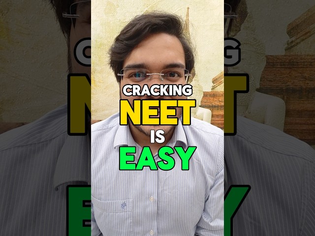 Cracking NEET was Easy but... By Dr Aman Tilak | Highest Yielding Chapters for NEET 2025 & 2026