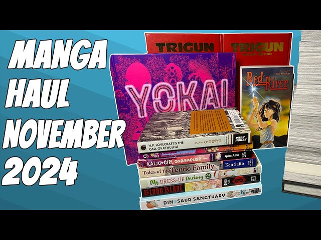 MANGA HAUL FOR NOVEMBER 2024! 📚