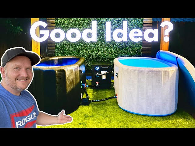 2 Cold Plunges and a Water Chiller | Warrior Willpower Inflatables and Water Chiller Experiment