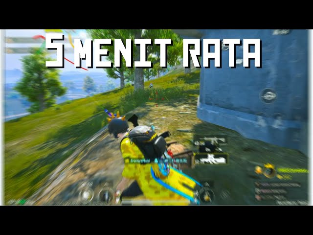 NGERATAIN EVENT DALAM WAKTU 5 MENIT NO CUT SOLO VS SQUAD CONQUEROR SKYLINE PUBGM