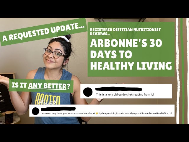 Part 1 *REVISITING* Arbonne's 30 Days to Healthy Living | Registered Dietitian Nutritionist