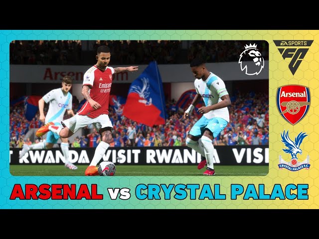 ARSENAL vs CRYSTAL PALACE - Premier League 2023/24