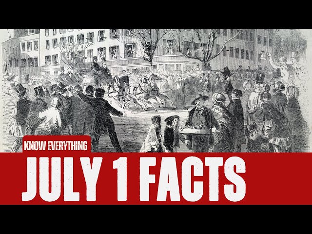 JULY 1 FACTS - Know Everything #dailyfacts #factsdaily