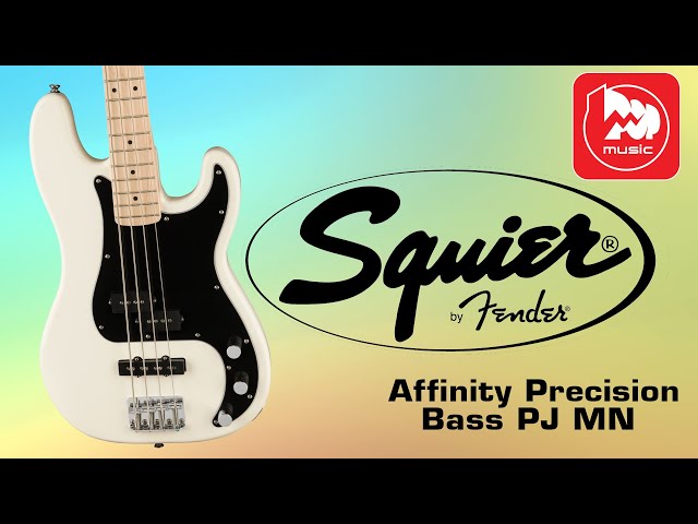 Fender Squier Affinity Precision Bass PJ MN OLW - бас-гитара PJ