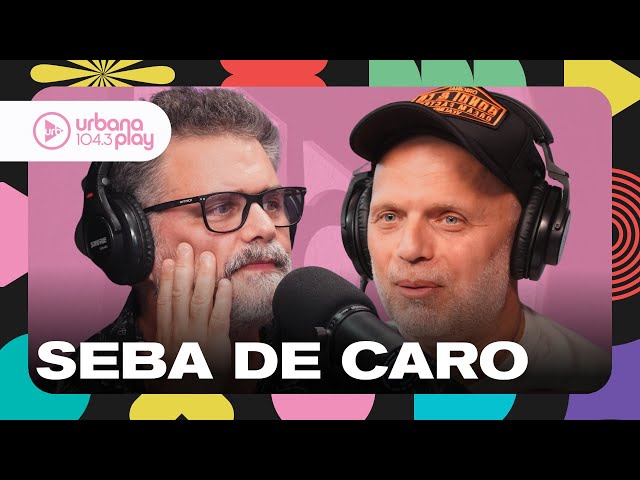 "Cuando pienso mucho en la muerte, voy al cementerio. Me tranquiliza", Seba De Caro #VueltaYMedia