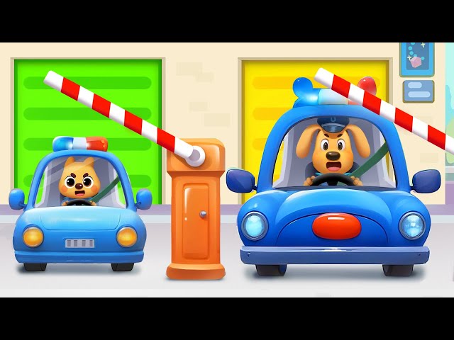 Kids' Driving Center | Pretend Play | Street Vehicles | Safety Rules | Sheriff Labrador | BabyBus