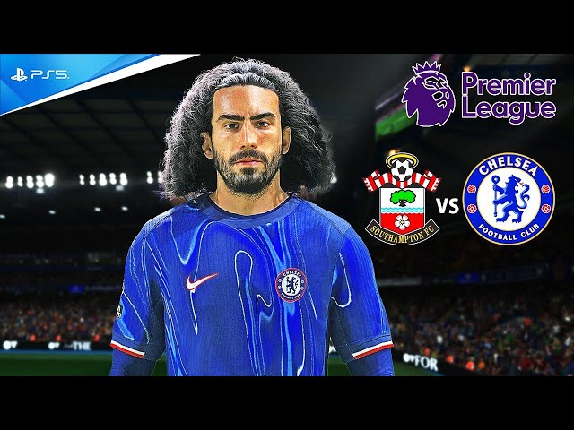 FC 25/🔥Chelsea VS Southampton🔥(PS5 / 4K)⚽Premier League Partido 27⚽❌Episodio 27❌Gameplay