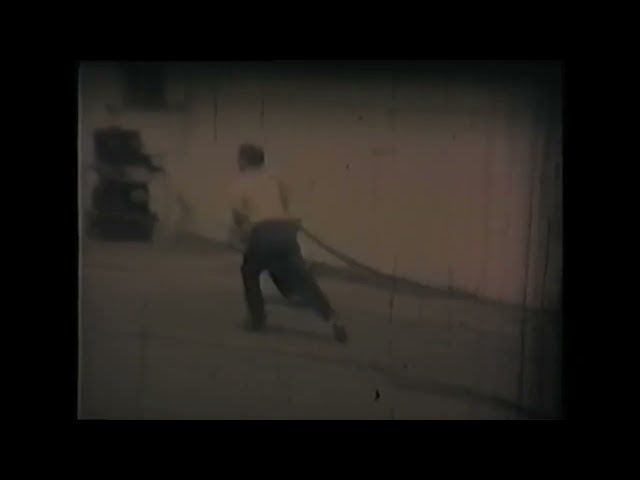 1957 - Vintage Film of Ferndale Volunteer Fire Department Putting Out a Restaurant Fire