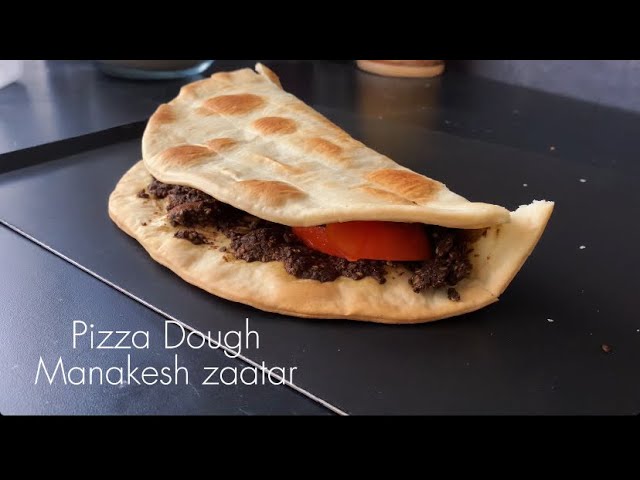 Easy Manakish Zaatar - Quick Recipe