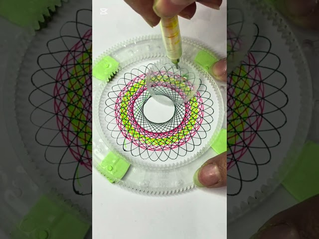 Relaxing Spirograph Patterns with Soothing ASMR | Stress Relief Art #art #spirograph #asmrsounds