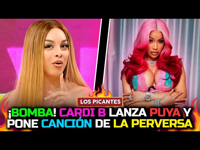 Cardi B lanza puya con una  canción de La perversa en su Instagram | Vive el Espectáculo