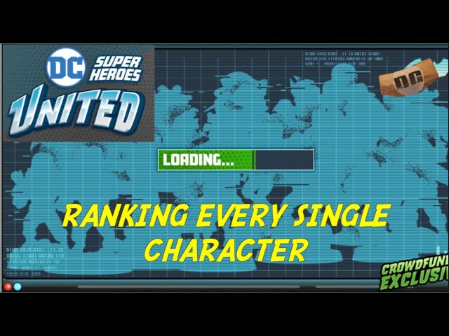 Every DC SUPER HEROES UNITED Character Ranked!