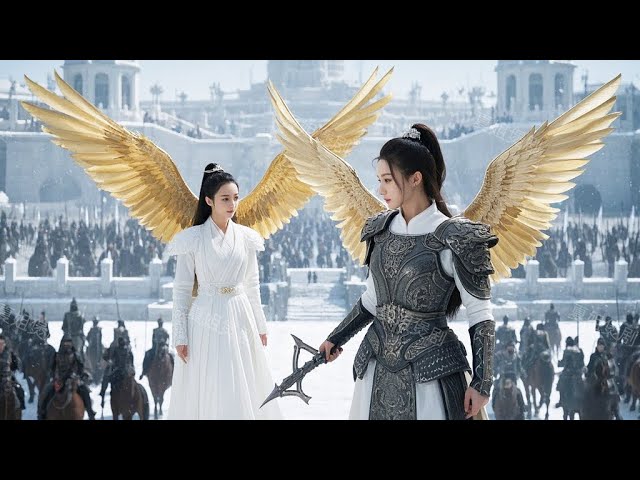 The real and fake queens engage in a golden-winged battle—who is the true winged goddess?