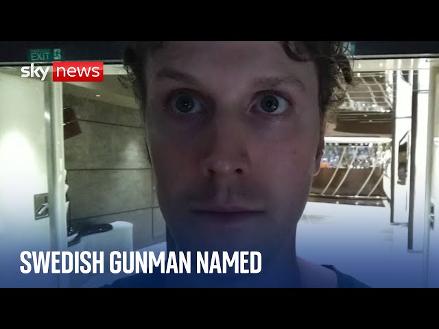 Gunman who killed 10 people in Sweden named