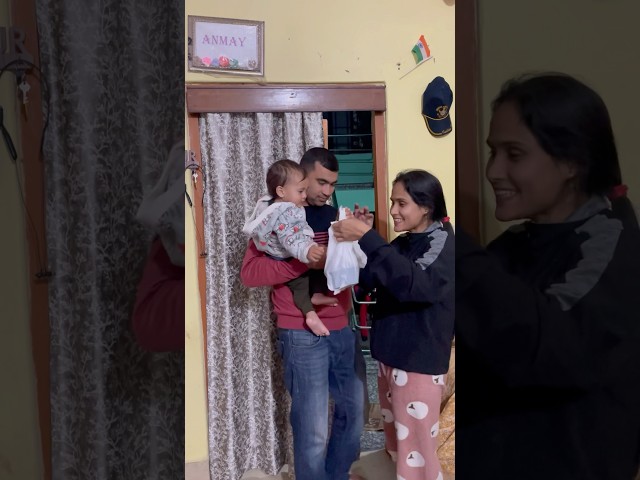 आज husband ने surprised कर दिया 😊 #minivlog #familyvlog #housewife #viralreels #trending