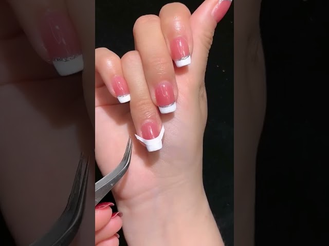 Simple Nail Art #nail #nailart #naildesign #nails  #reelsvideos #45