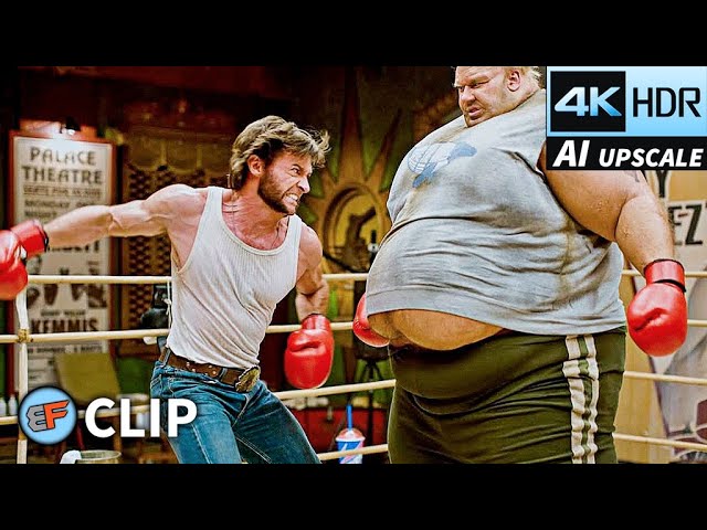 Wolverine vs Blob "Did You Just Call Me Blob" Scene | X-Men Origins Wolverine 2009 4K HDR Movie Clip