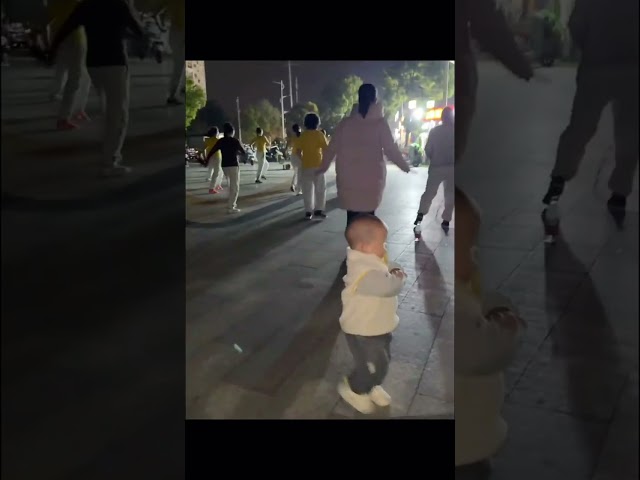 Never mind  the jump is over  just be happy!# funny# adorable baby# twins# square dance