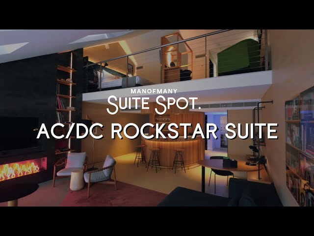 Inside the AC/DC Suite at Ovolo Woolloomooloo - Luxury Meets Rock 'n' Roll