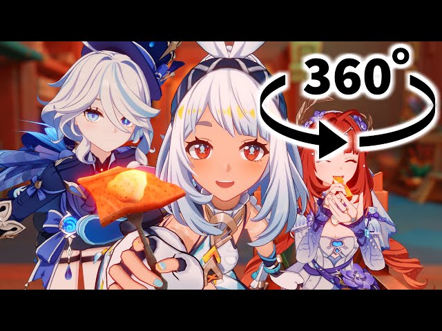 【原神】VR 360° 水元素アイドル