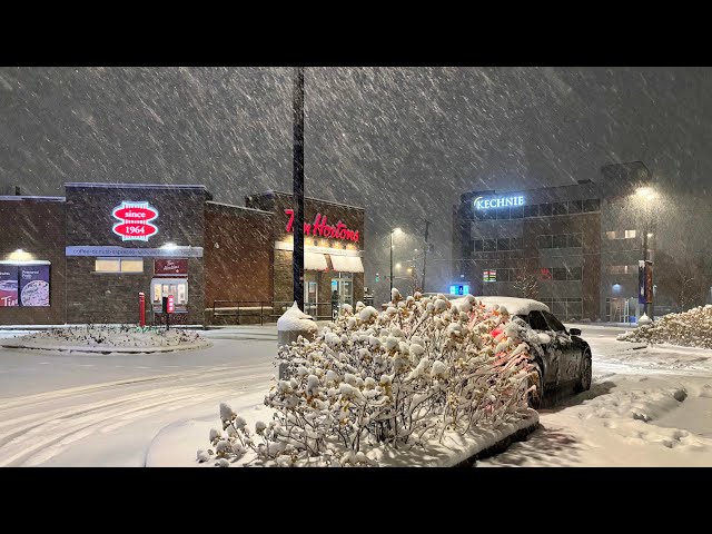 Crazy Snow Storm in Canada ❄️🇨🇦