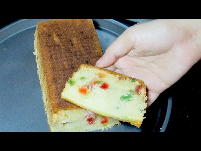 Tutti Frutti Cake - Fruit Cake Recipe - Tea Time Recipe