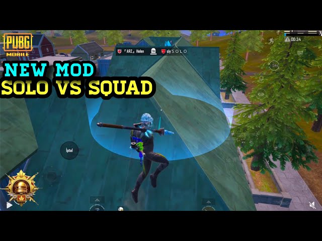 NEW MOD SOLO VS SQUAD | PUBG Mobile