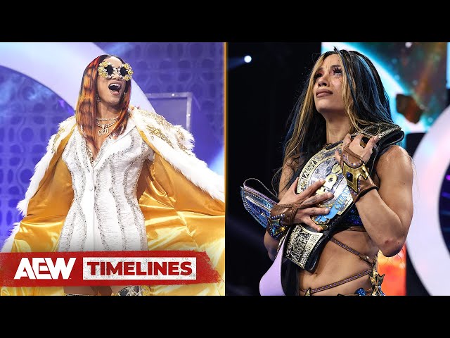 Moné Changes EVERYTHING! Mercedes Moné's 2024 in AEW! | AEW Timelines