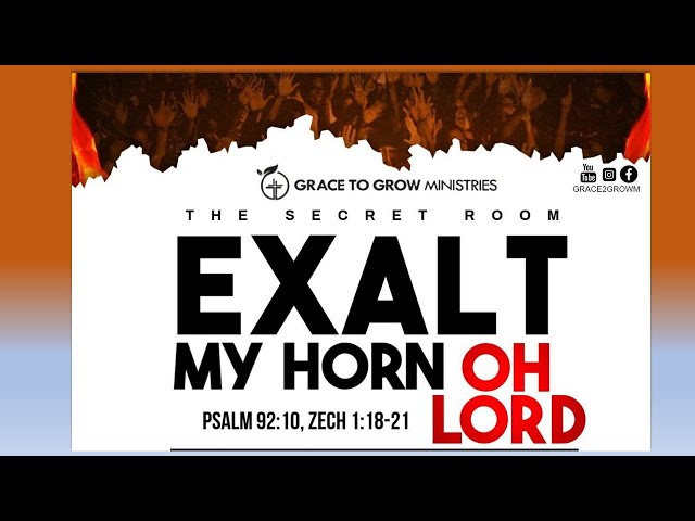 Min. Chris Anokye - Exalt My Horn Oh Lord