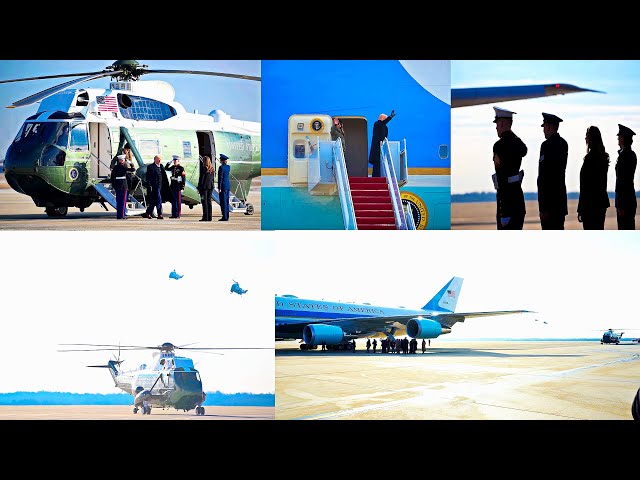 President Trump's first trip of 2025: DISASTER RESPONSE IN NC AND LA!