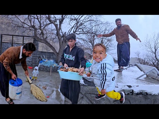 Documentary on nomadic life: "Heavy rain and the care of Saifullah from Arad"